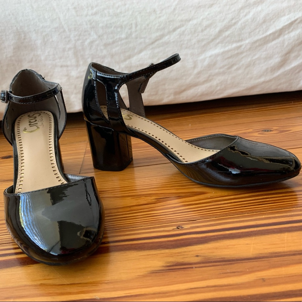 8.5 - Sam Edelman Circus Jensen Block Heel Black